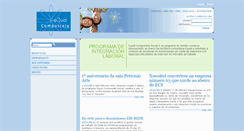 Desktop Screenshot of equalcompostela.org